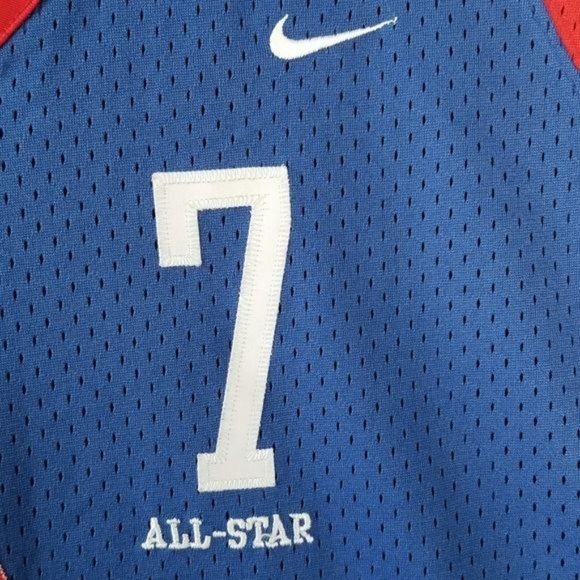 Nike NBA East All Star Basketball Jersey Men's Size XXL 2004 O'Neal No. 7 Pacers - Picture 5 of 16